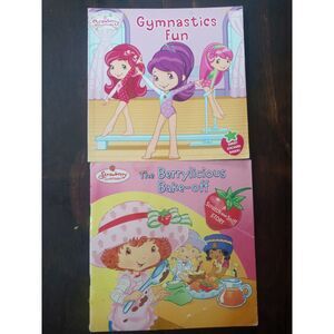 Set of 2 Strawberry Shortcake Paperback Books